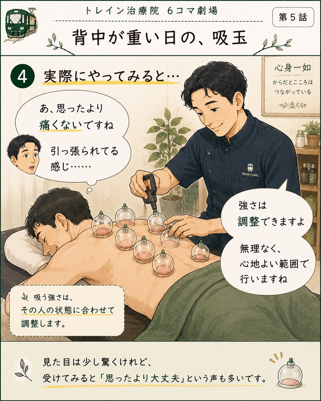 6コマ劇場 第5話 カッピングって、何をしているの？ 4枚目